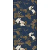 Discount Behang Anna Blauw Vliesbehang