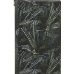 Discount Behang Annet Groen Vliesbehang