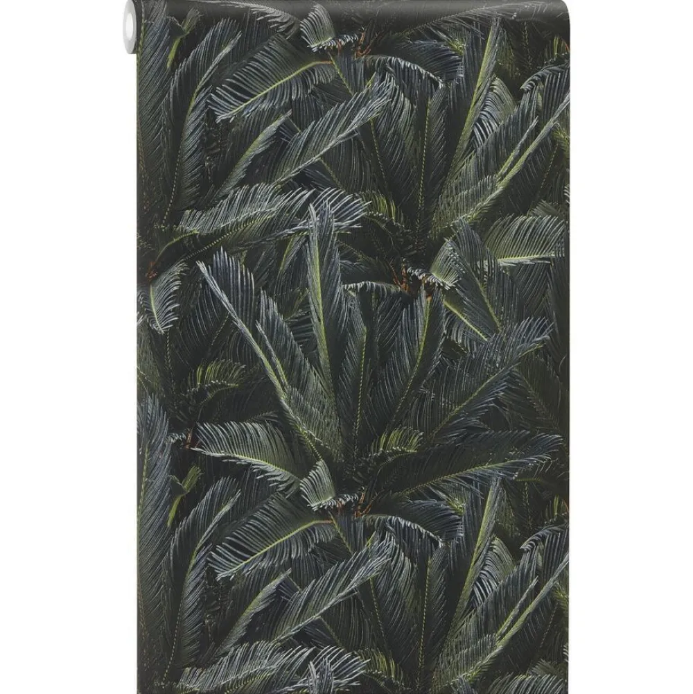 Discount Behang Annet Groen Vliesbehang