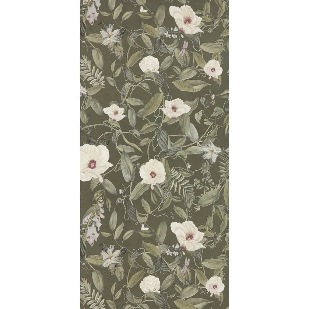 Best Sale Behang Famke Groen Vliesbehang