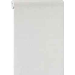 Cheap Behang Lina Lichtgrijs Vliesbehang