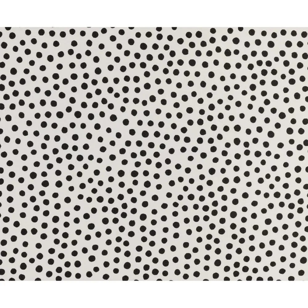 Flash Sale Behang Polka Zwart Wit Vliesbehang