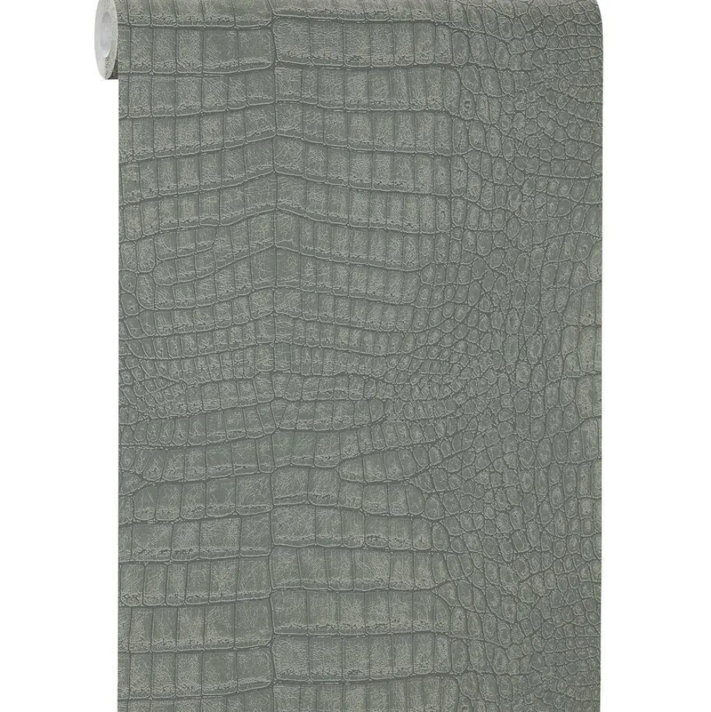 Cheap Behang Ravi Groen Vliesbehang