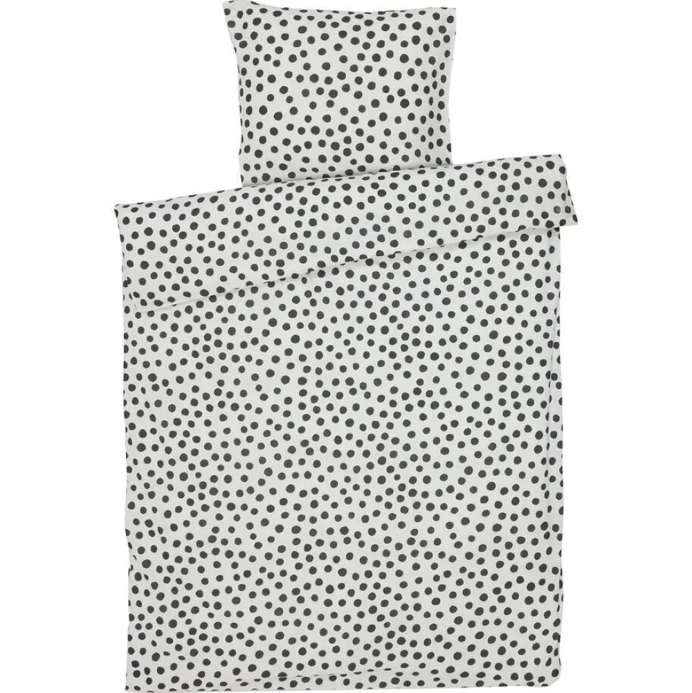 Clearance Dekbedovertrek Isa Wit - 140X200 Cm Beddengoed
