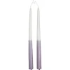 Online Dinerkaars Dip Dye Lila Kaarsen & Theelichten
