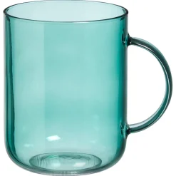 Clearance Drinkglas Met Oor Petrol Glazen & Mokken