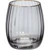 Online Drinkglas Ribbel Grijs Glazen & Mokken