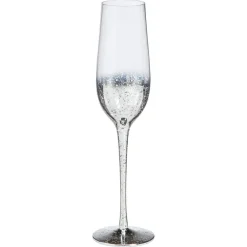 Best Flute Metallic Zilver Glazen & Mokken