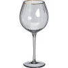 Best Sale Gin Glas Ribbel Grijs Glazen & Mokken