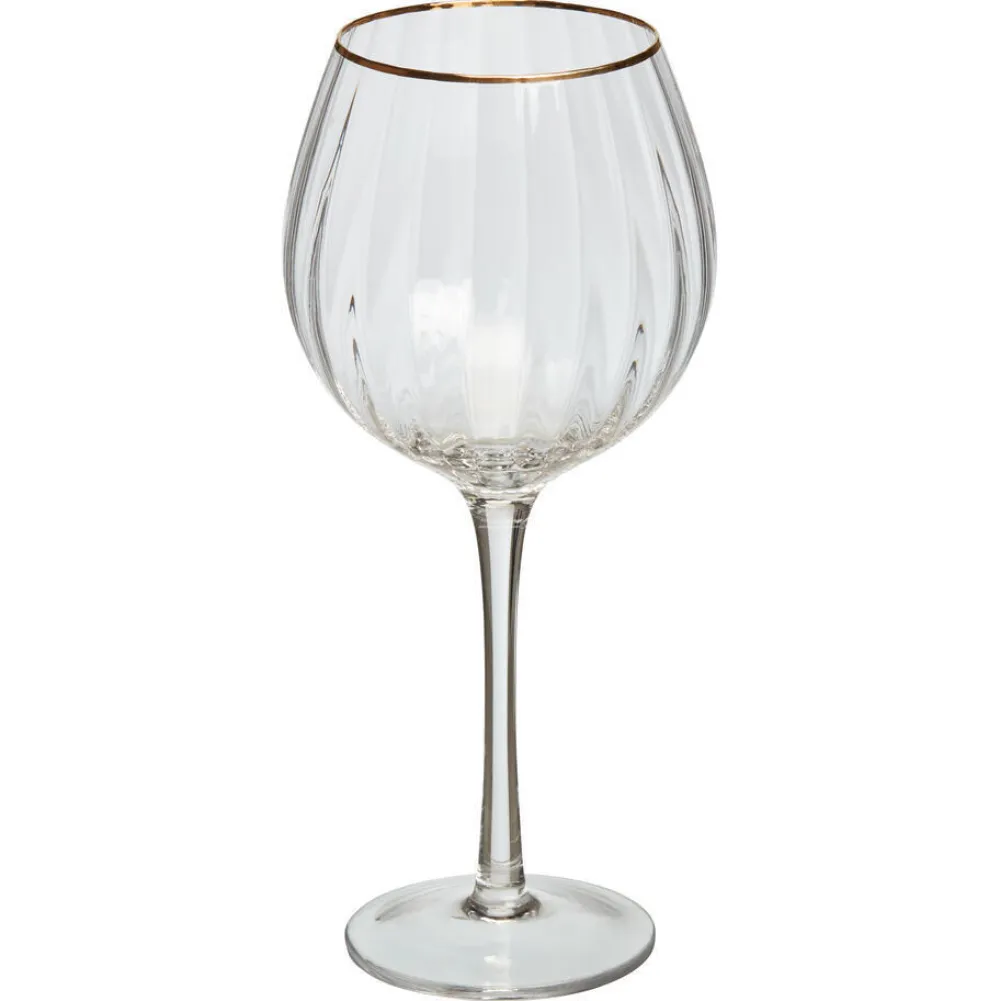 Shop Gin Glas Ribbel Transparant Glazen & Mokken
