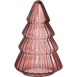 Outlet Glazen Kerstboom Bordeaux Kerstdecoratie