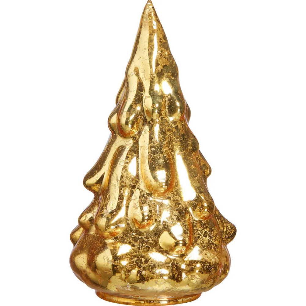Clearance Glazen Kerstboom Goud Kerstdecoratie