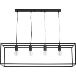 Cheap Hanglamp Alpha Zwart Hanglampen