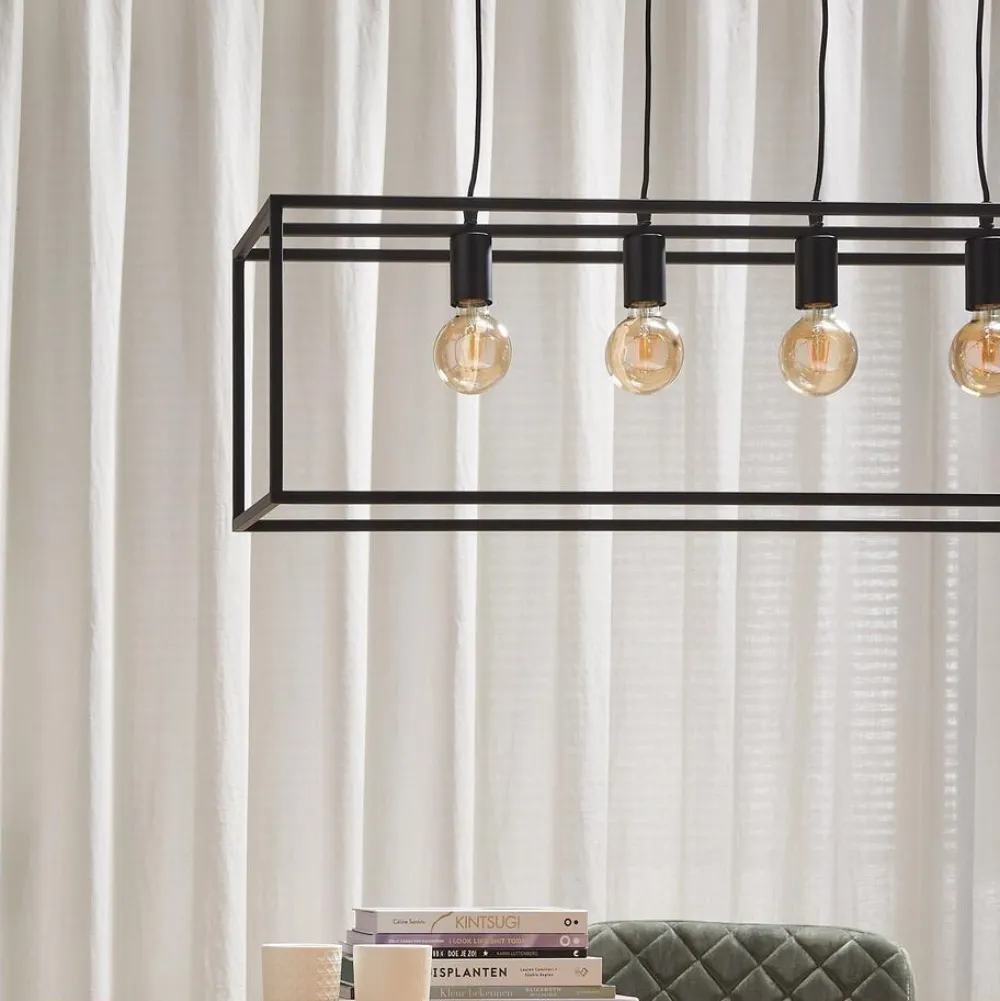 Cheap Hanglamp Alpha Zwart Hanglampen