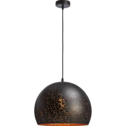 Best Hanglamp Gemino Zwart Goud Hanglampen