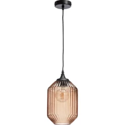 Cheap Hanglamp Pane Licht Bruin Hanglampen