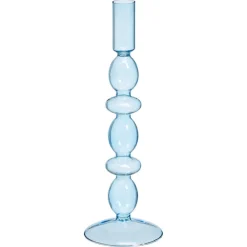 Cheap Kandelaar Aveley Blauw - 27 Cm Kandelaars