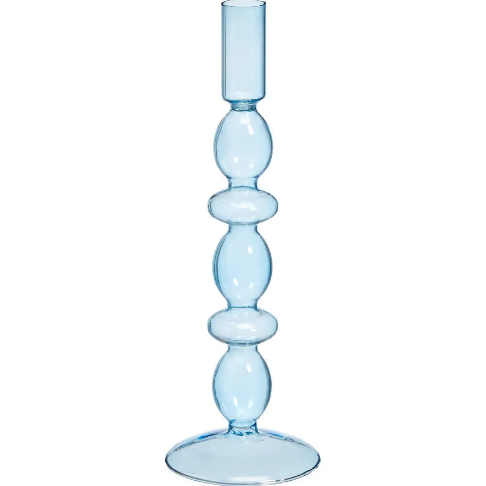 Cheap Kandelaar Aveley Blauw - 27 Cm Kandelaars