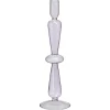 Discount Kandelaar Aveley Lila - O 8X31 Cm Kandelaars