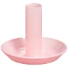 Best Kandelaar Melkglas Roze Kandelaars