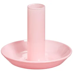 Best Kandelaar Melkglas Roze Kandelaars