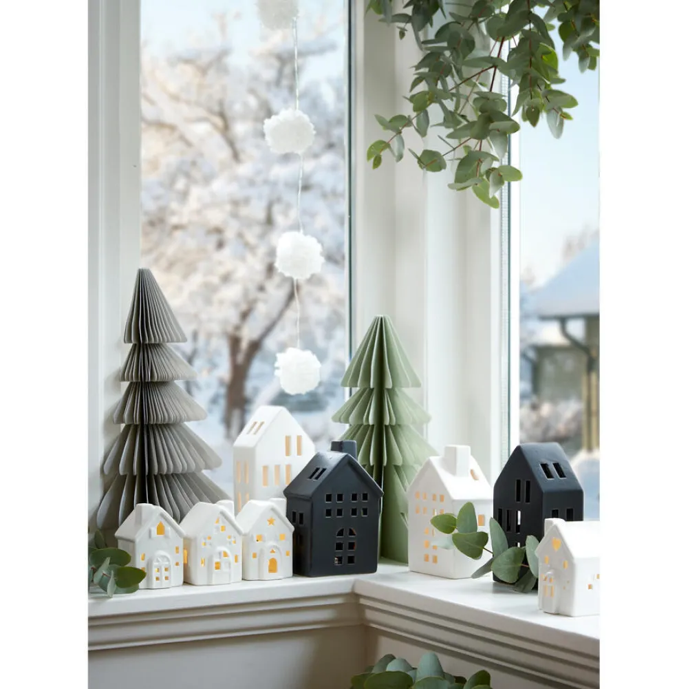 Cheap Kerstboom Papier Taupe Kerstdecoratie