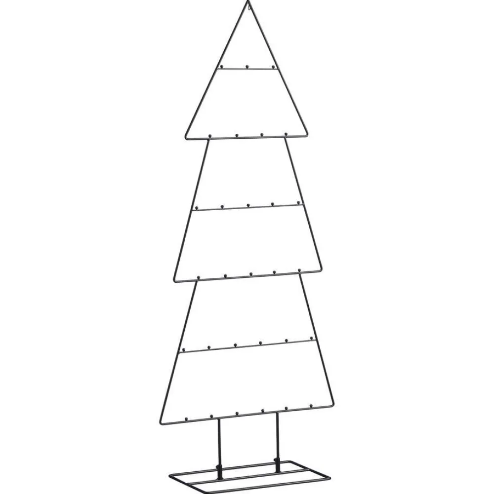 Hot Kestboom Metaal Zwart Kerstdecoratie