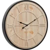 New Klok Murton Zwart Naturel Klokken