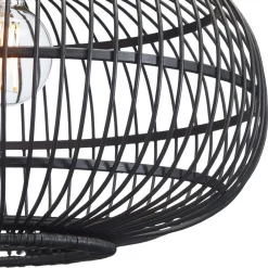 Discount Lampenkap Boan Zwart Hanglampen