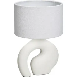 Clearance Lampenkap Boucle 25Cm Wit Lampenkappen