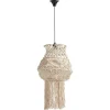 Hot Lampenkap Macrame Naturel Hanglampen