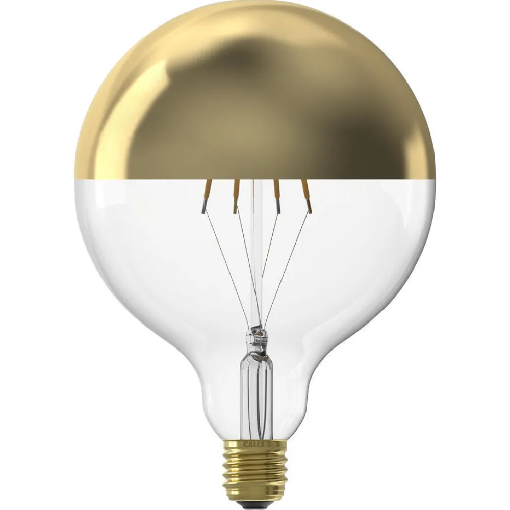 Outlet Led Kopspiegel G125 4W E27 Goud Lichtbronnen