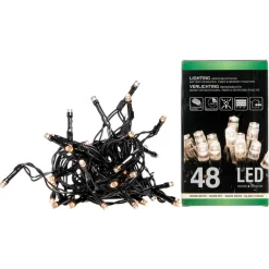 Clearance Ledverlichting 48 Lichts Wit Kerstverlichting