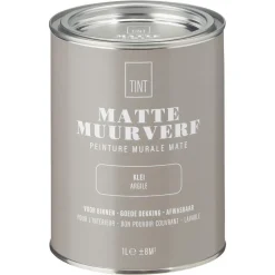 Cheap Muurverf Mat Klei - 1 L Muurverf