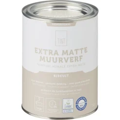 Clearance Muurverf Professional Biscuit - 1 L Muurverf