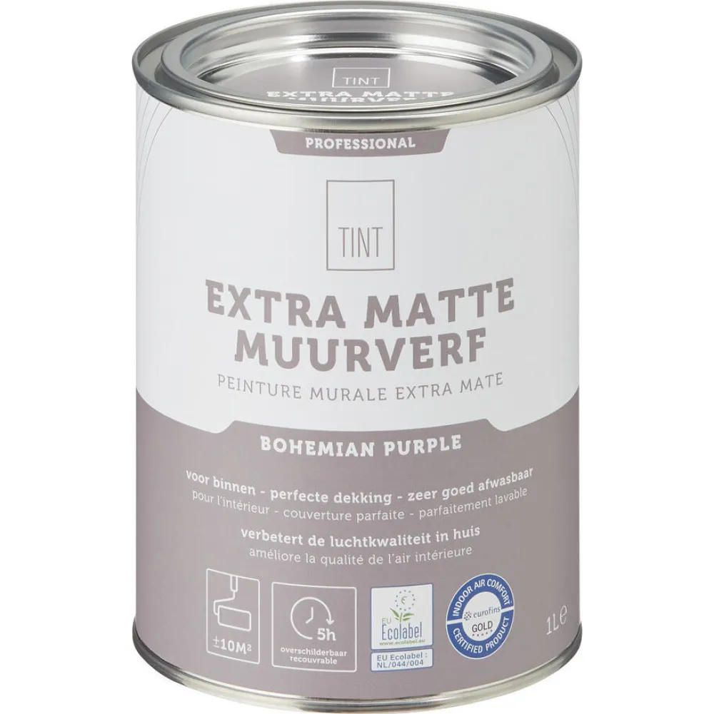 New Muurverf Professional Bohemian Purple - 1 L Muurverf