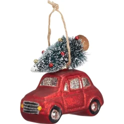 Best Sale Ornament Auto Rood Kerstballen & Kerstornamenten