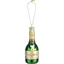 Store Ornament Champagne Groen Kerstballen & Kerstornamenten