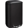 Online Pedaalemmer Lux 5 Liter Zwart Badkameraccessoires