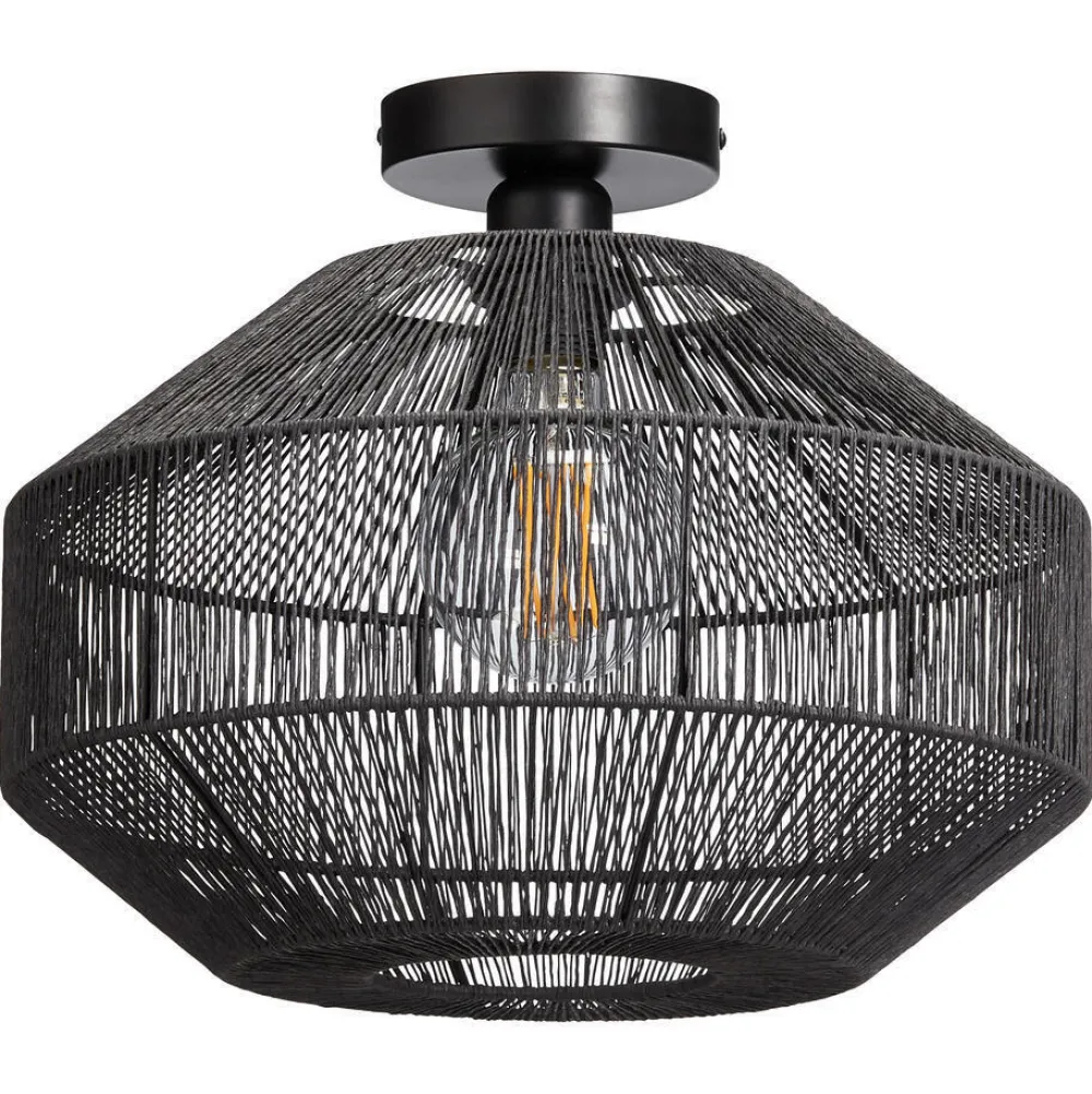 Shop Plafondlamp Segi Zwart Plafondlampen