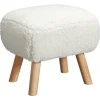 Fashion Poef Forio Off-White Stoelen