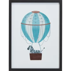 Sale Poster Luchtballon Zwart Wanddecoratie