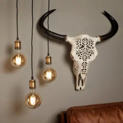 Store Snoerpendel Mizar Brons Snoerpendels