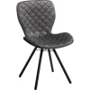 Discount Stoel Lucca Donker Grijs Stoelen