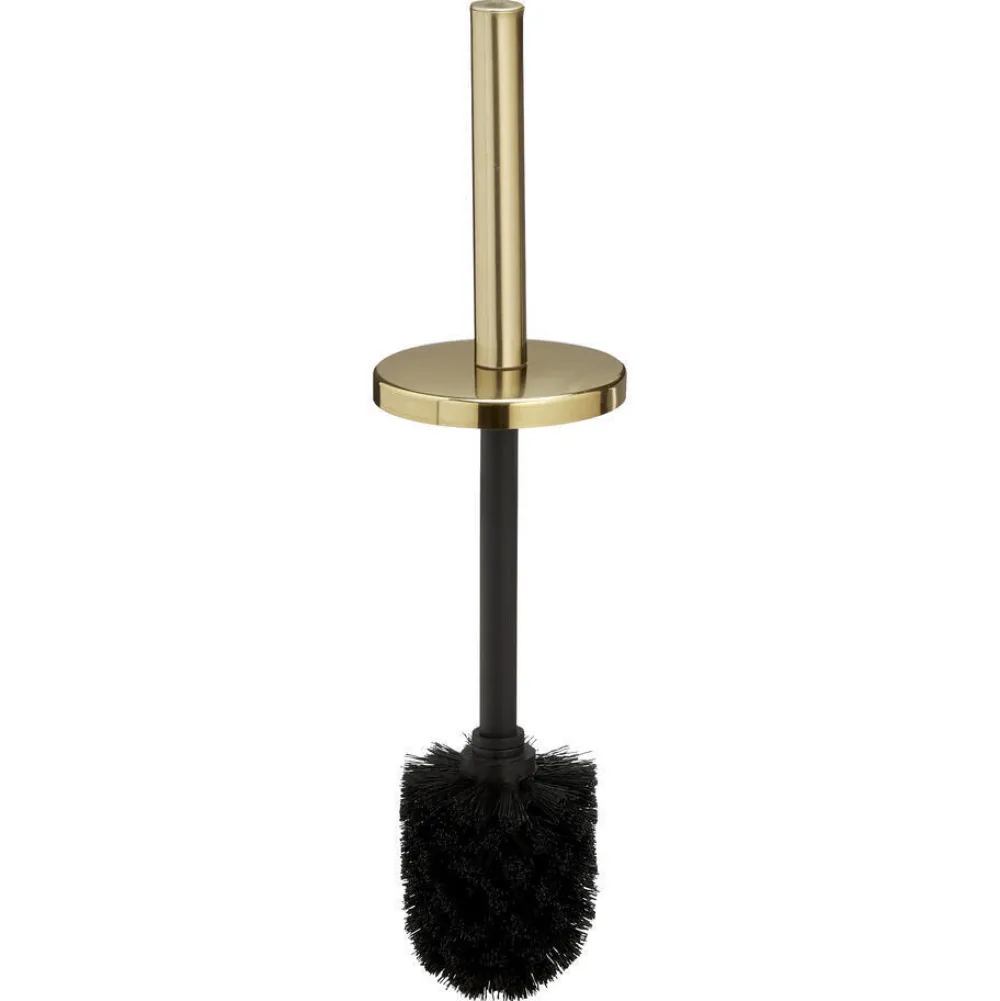 Clearance Toiletborstel Metaal Goud Badkameraccessoires