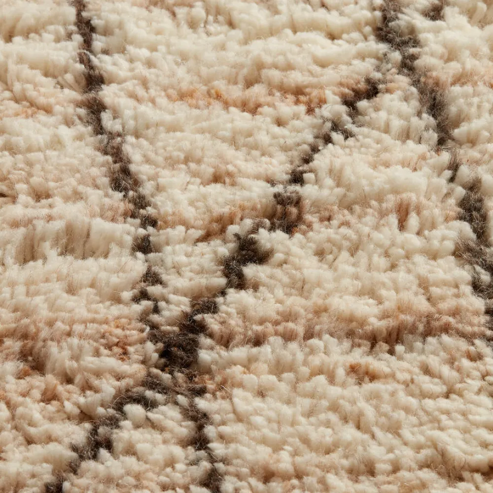 New Vloerkleed Dighton Beige - 135X190 Cm Vloerkleden
