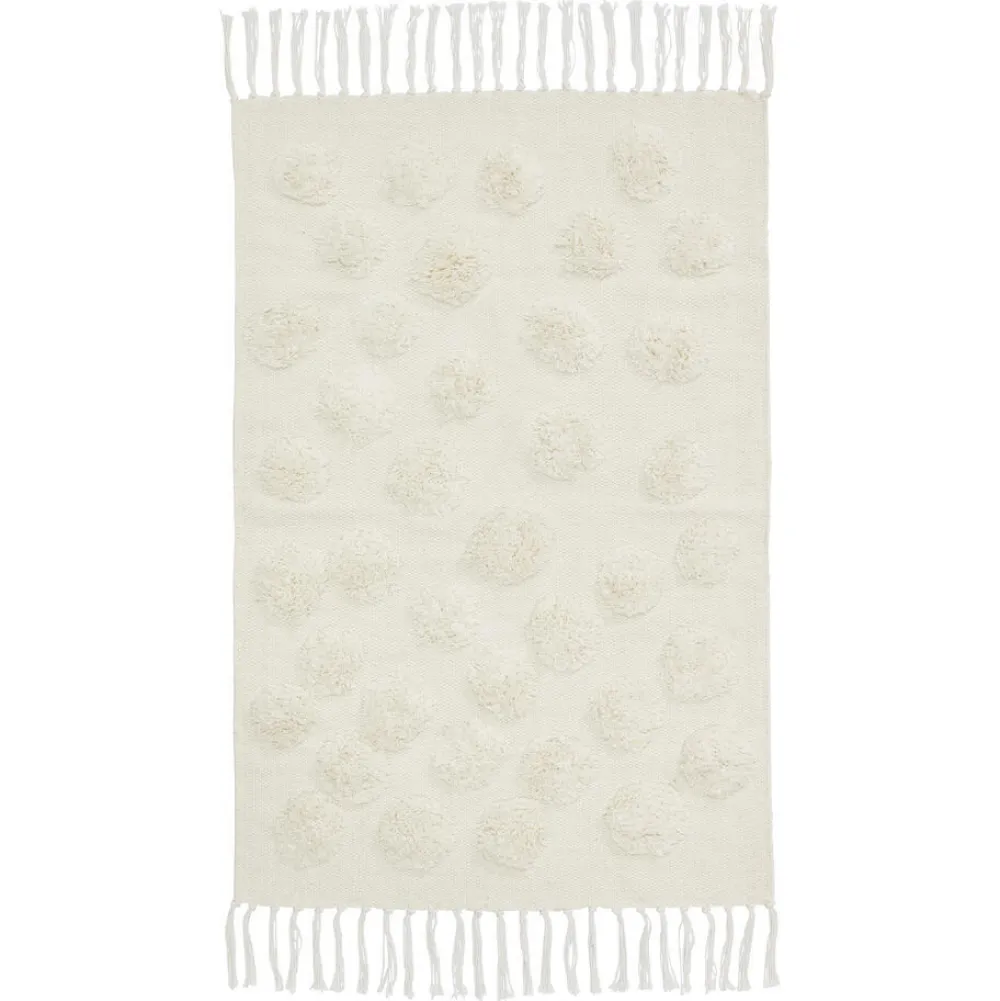 Hot Vloerkleed Lena 060X090Cm Wit Vloerkleden