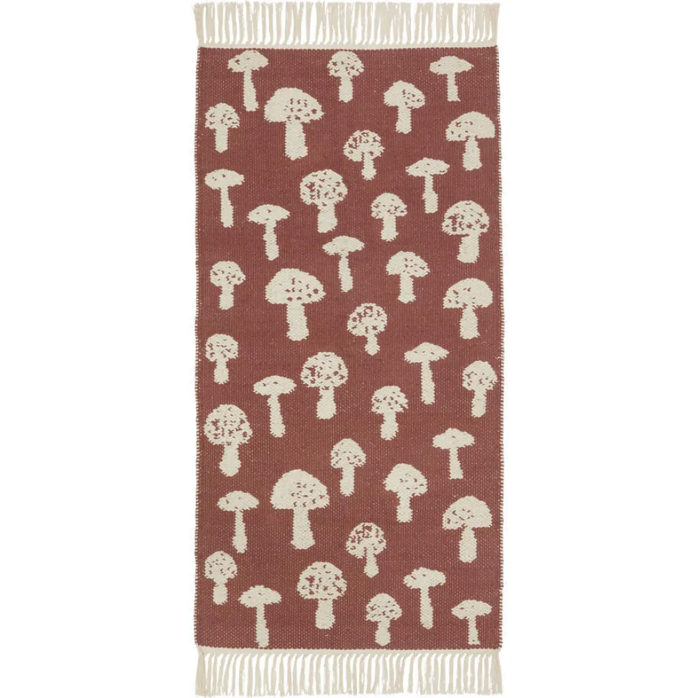 Fashion Vloerkleed Mushi Rood Vloerkleden
