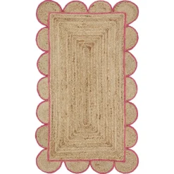 Best Vloerkleed Scallop Naturel Vloerkleden