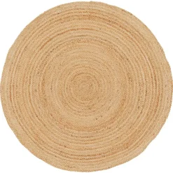 Discount Vloerkleed Solis Naturel - O 200 Cm Vloerkleden